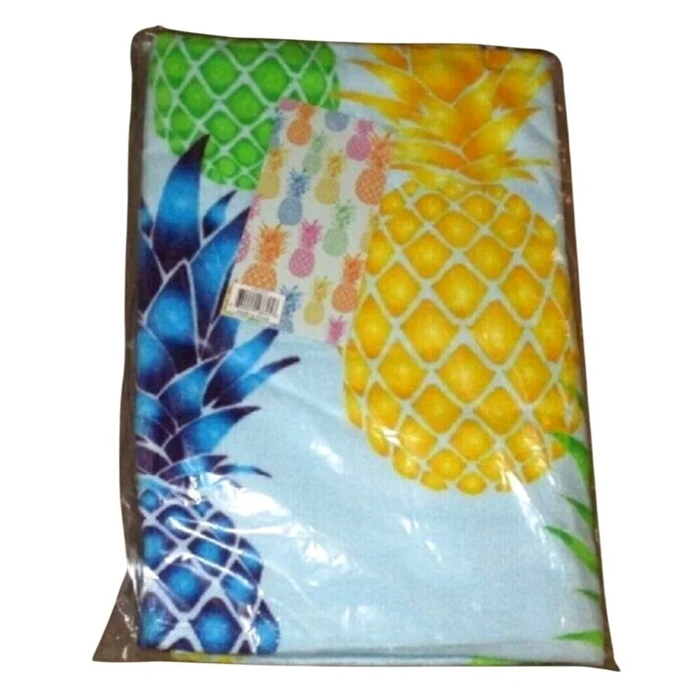 Pineapple Cotton Large Beach Towel Bath Home Bathroom 60x30 Tropical Island